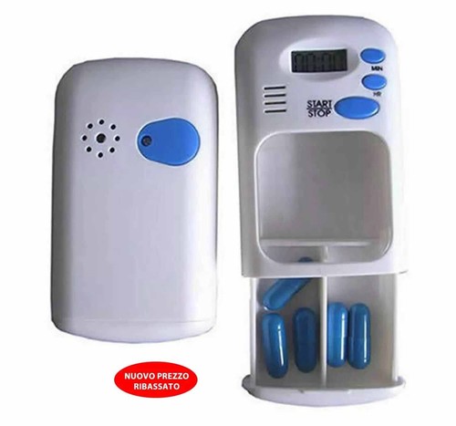 Porta pillole con allarme - pillole,