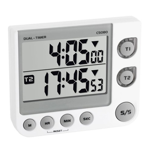 Timer elettronico doppio tempo