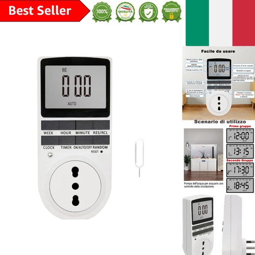 Presa timer elettronico